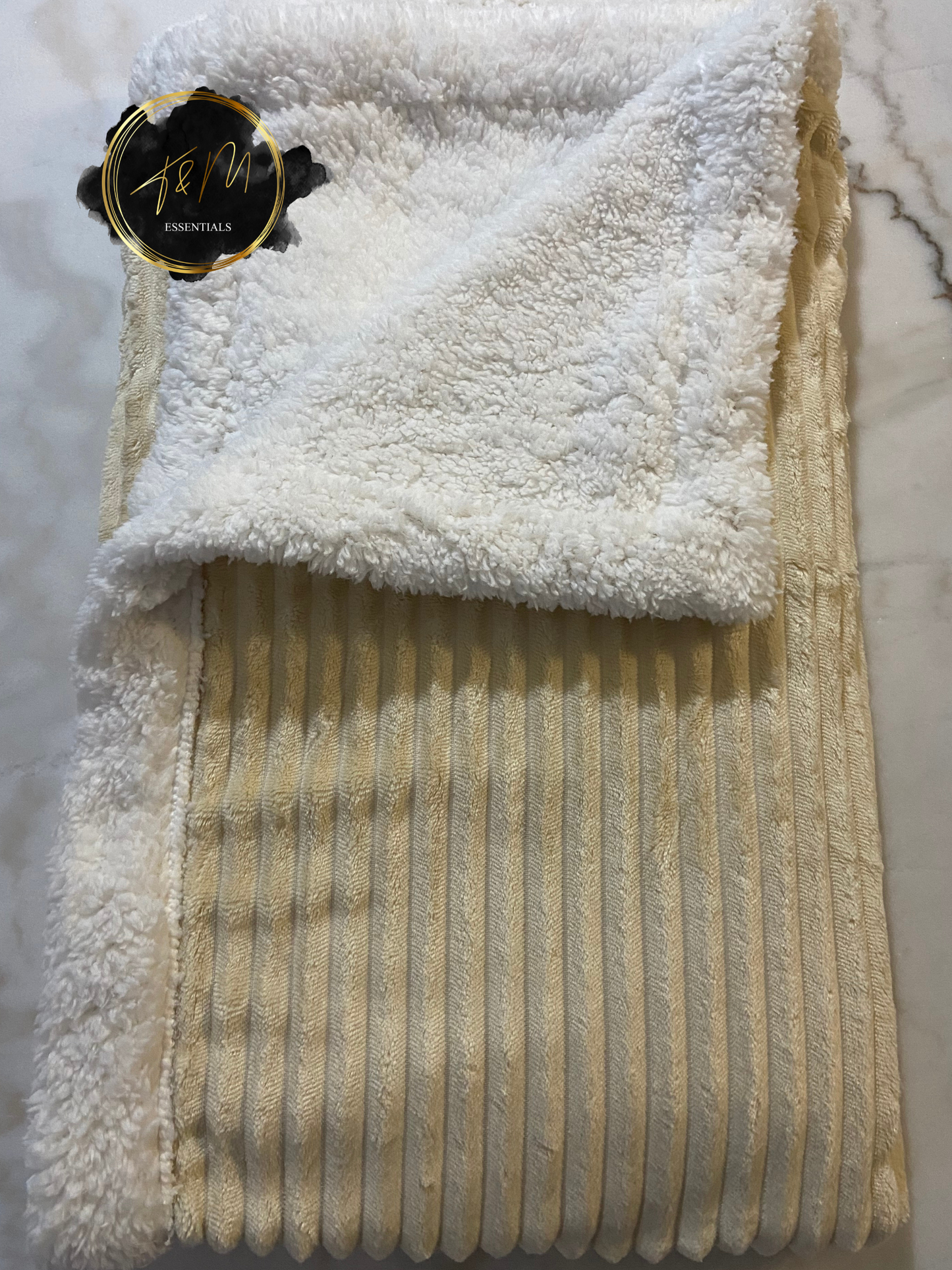 IVORY SOFT THROW BLANKET